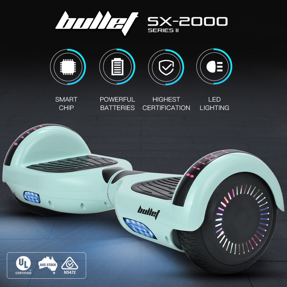 Mint green hoverboard 2025